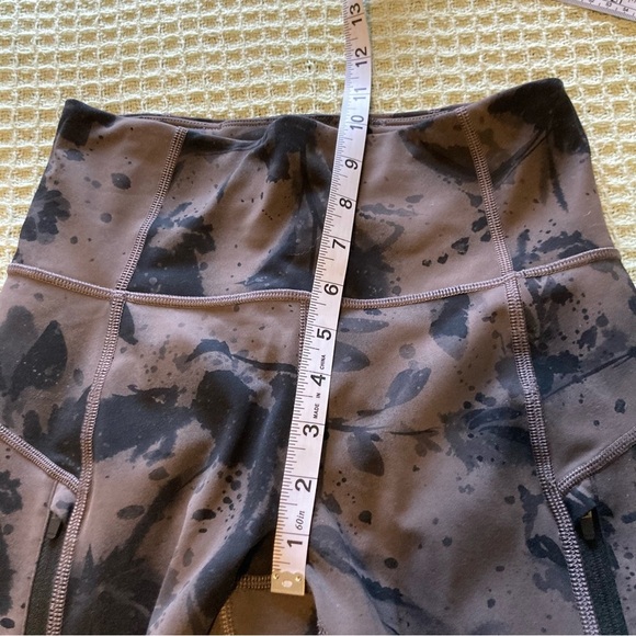 Athleta Women's Brown Floral Rainier Reflective Tight High Rise Leggings Size XS - Picture 15 of 16